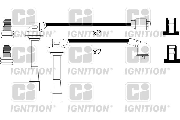 QUINTON HAZELL Комплект проводов зажигания XC653